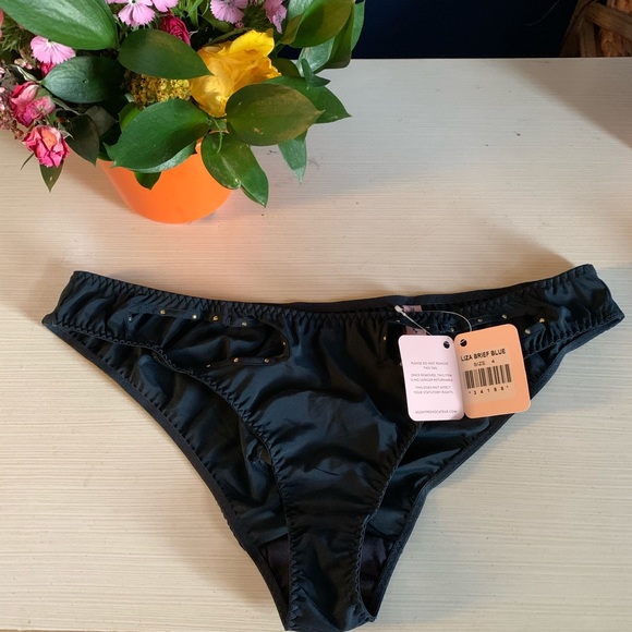 BNWT Agent Provocateur Liza brief $120 size 4 (L) - Picture 3 of 8